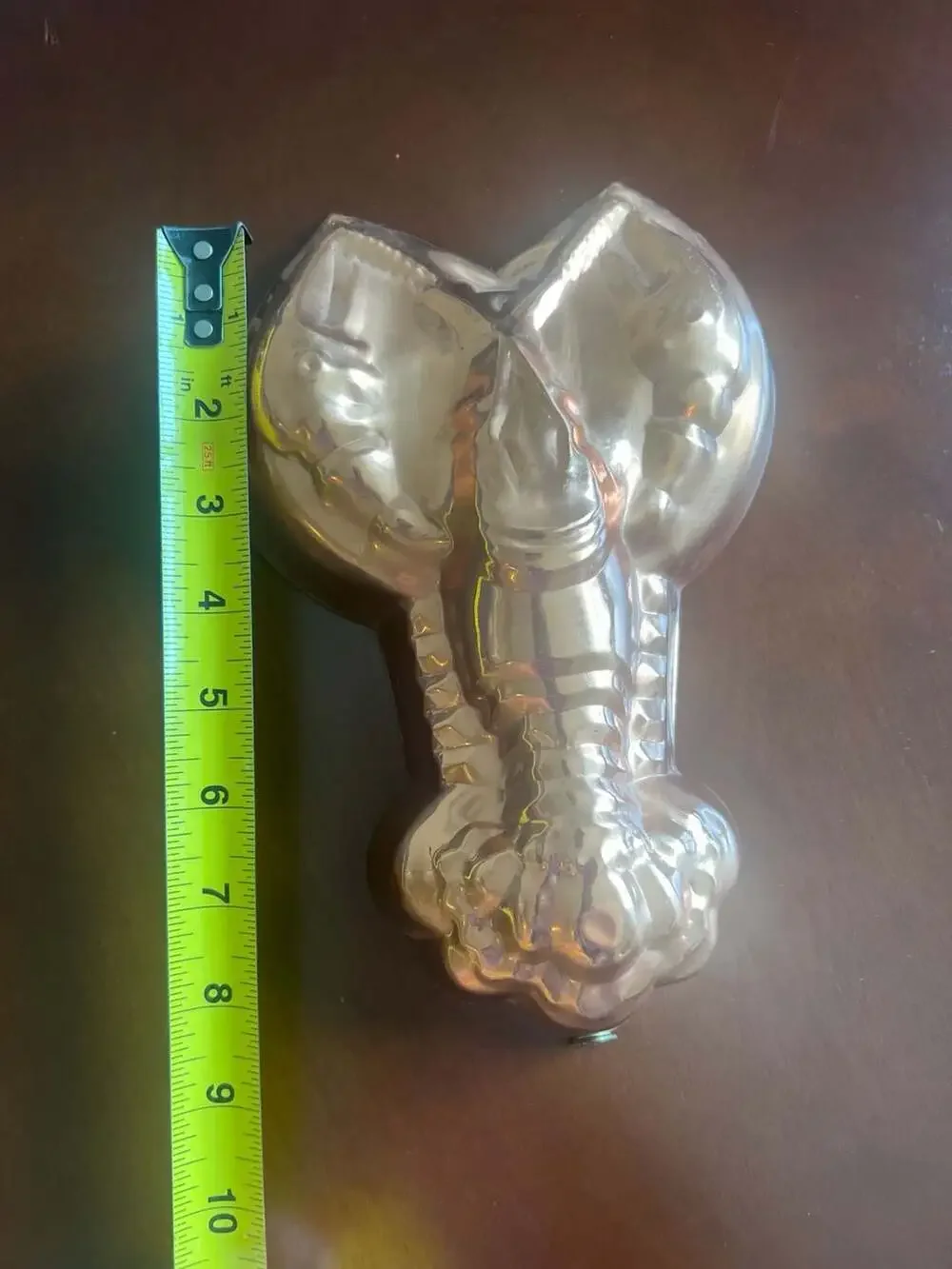 Copral Vintage Copper Lobster Jello Mold Made in Portugal